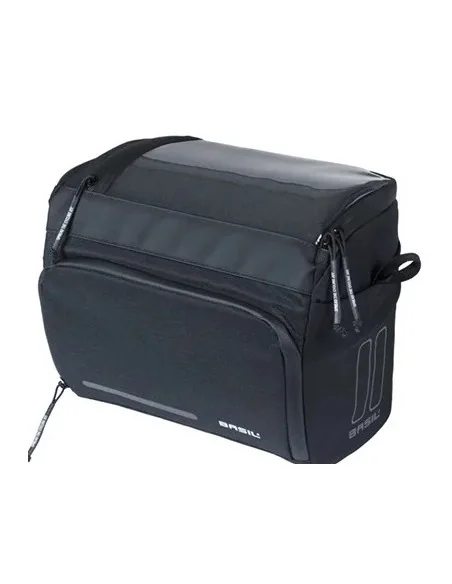 Stuurtas Basil Move KF 7-8 liter 17 x 23 x 20 cm - zwart