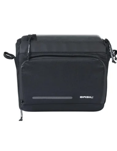 Stuurtas Basil Move KF 7-8 liter 17 x 23 x 20 cm - zwart