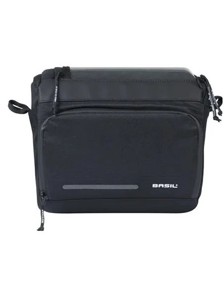 Stuurtas Basil Move KF 7-8 liter 17 x 23 x 20 cm - zwart