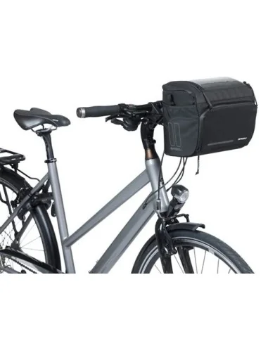 Stuurtas Basil Move KF 7-8 liter 17 x 23 x 20 cm - zwart