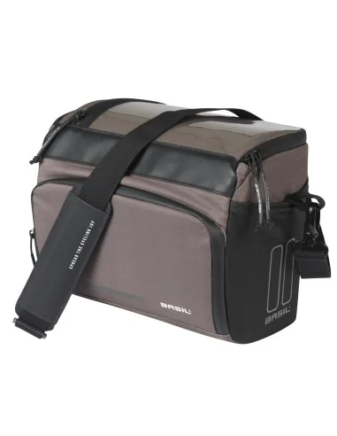 Stuurtas Basil Move KF 7-8 liter 17 x 23 x 20 cm - bruin