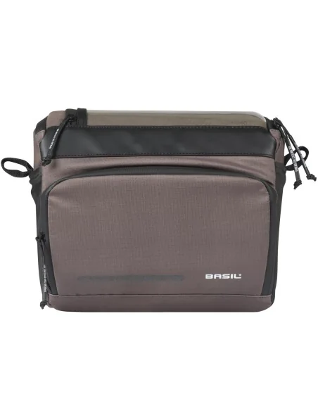 Stuurtas Basil Move KF 7-8 liter 17 x 23 x 20 cm - bruin