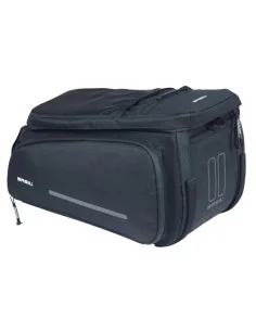 Bagagedragertas Basil Move 10 - 26 liter 24 x 33 x18 cm - zwart