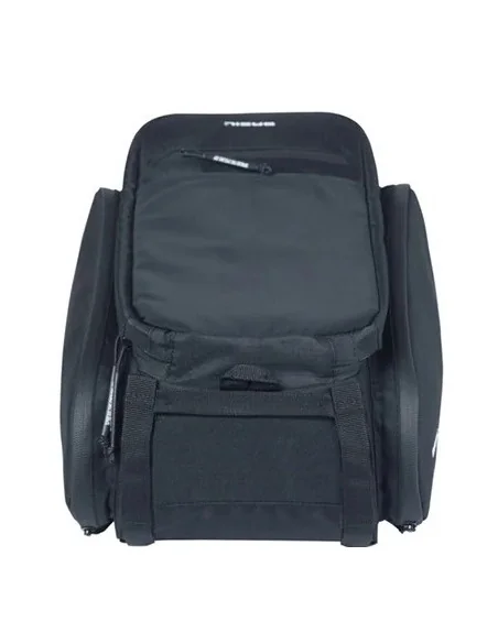 Bagagedragertas Basil Move 10 - 26 liter 24 x 33 x18 cm - zwart
