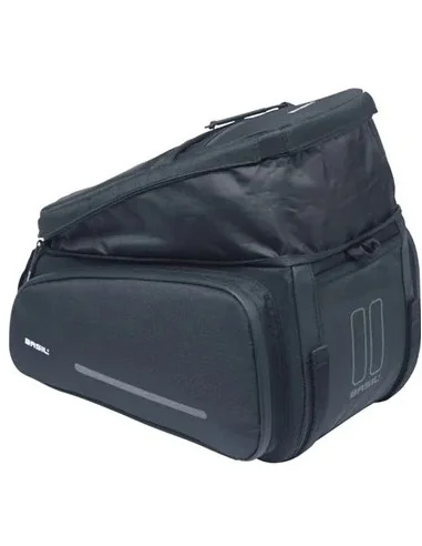 Bagagedragertas Basil Move 10 - 26 liter 24 x 33 x18 cm - zwart