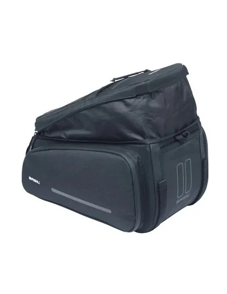 Bagagedragertas Basil Move 10 - 26 liter 24 x 33 x18 cm - zwart
