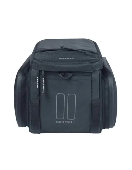 Bagagedragertas Basil Move 10 - 26 liter 24 x 33 x18 cm - zwart