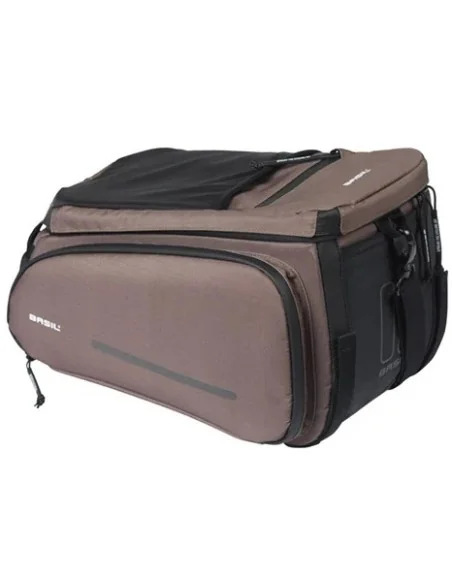 Bagagedragertas Basil Move 10 - 26 liter 24 x 33 x18 cm - bruin