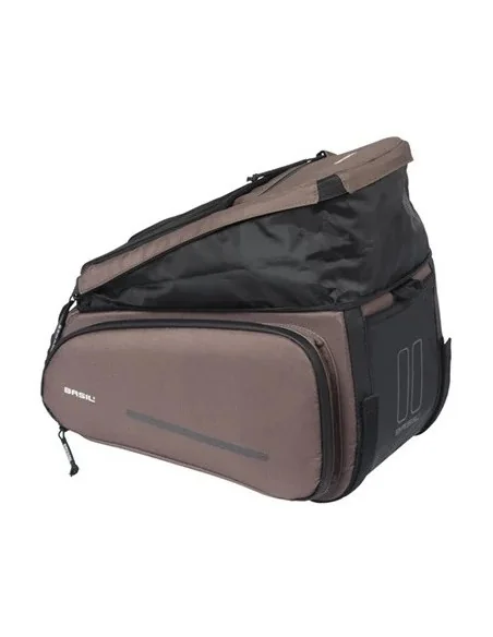 Bagagedragertas Basil Move 10 - 26 liter 24 x 33 x18 cm - bruin