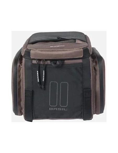 Bagagedragertas Basil Move 10 - 26 liter 24 x 33 x18 cm - bruin