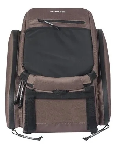 Bagagedragertas Basil Move 10 - 26 liter 24 x 33 x18 cm - bruin