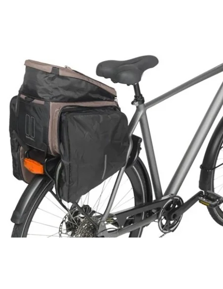 Bagagedragertas Basil Move 10 - 26 liter 24 x 33 x18 cm - bruin