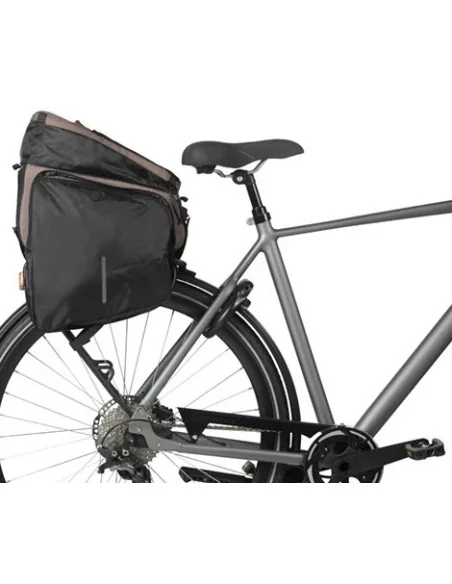 Bagagedragertas Basil Move 10 - 26 liter 24 x 33 x18 cm - bruin