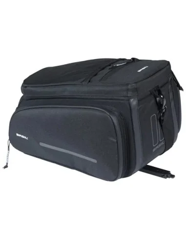 Bagagedragertas Basil Move MIK 26 liter - zwart
