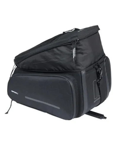 Bagagedragertas Basil Move MIK 26 liter - zwart