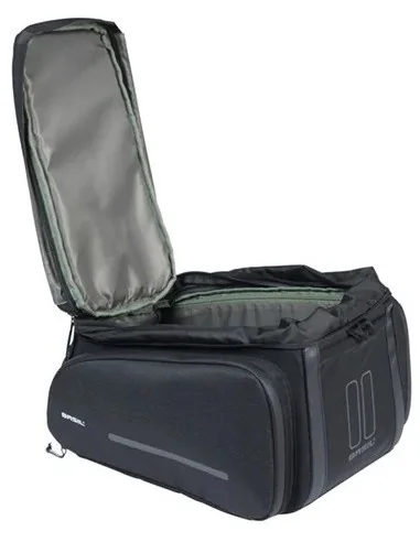 Bagagedragertas Basil Move MIK 26 liter - zwart