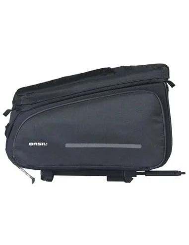 Bagagedragertas Basil Move MIK 26 liter - zwart
