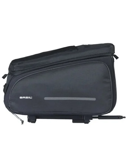 Bagagedragertas Basil Move MIK 26 liter - zwart