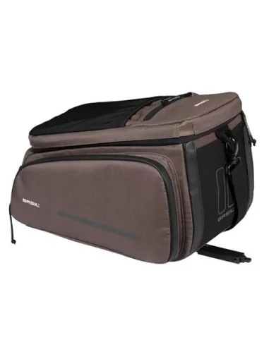 Bagagedragertas Basil Move MIK 26 liter 24 x 33 x 18 cm - bruin