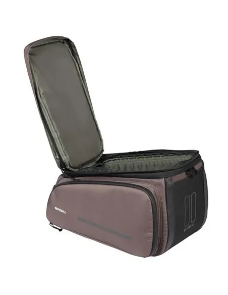 Bagagedragertas Basil Move MIK 26 liter 24 x 33 x 18 cm - bruin