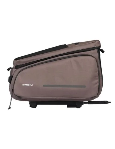 Bagagedragertas Basil Move MIK 26 liter 24 x 33 x 18 cm - bruin