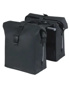 Dubbele fietstas Basil SoHo Nordlicht MIK 41 liter - zwart 2