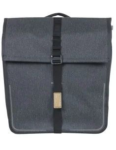 Dubbele fietstas Basil Urban Dry MIK 50 liter - charcoal 2