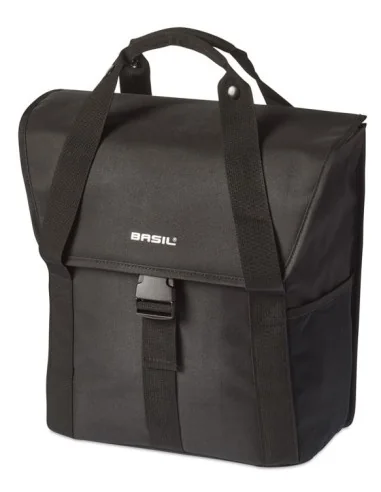 Enkele fietstas Basil GO 16 liter - zwart