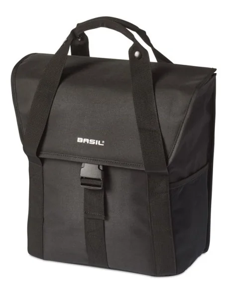 Enkele fietstas Basil GO 16 liter - zwart