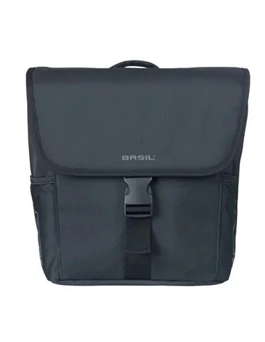 Dubbele fietstas Basil GO MIK 32 liter - zwart