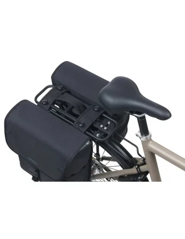 Dubbele fietstas Basil GO MIK 32 liter - zwart