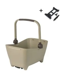 Hondenfietsmand Basil Buddy MIK - biscotti bruin