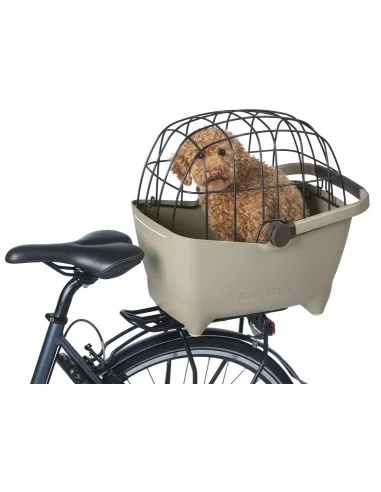 Hondenfietsmand Basil Buddy MIK - biscotti bruin