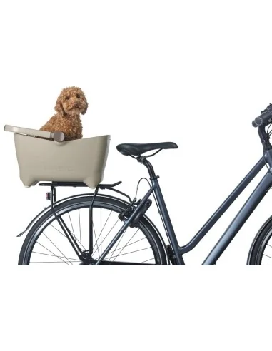 Hondenfietsmand Basil Buddy MIK - biscotti bruin
