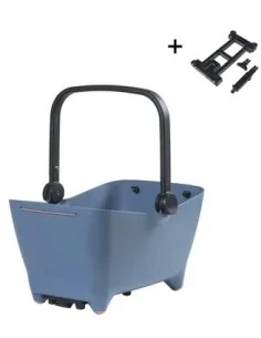 Hondenfietsmand Basil Buddy MIK - faded denim