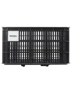 Fietskrat Basil L gerecycled kuntstof MIK 40 liter - zwart 2