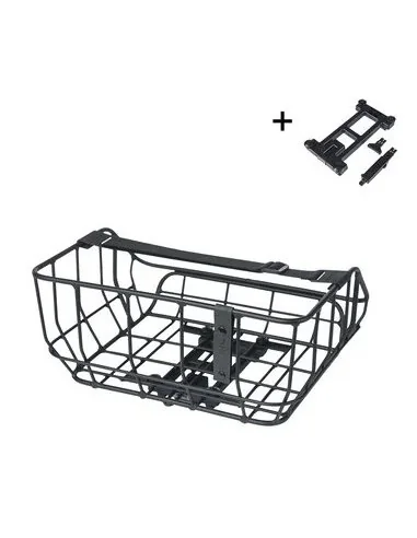 Achtermand Basil Portland MIK 25 liter - zwart