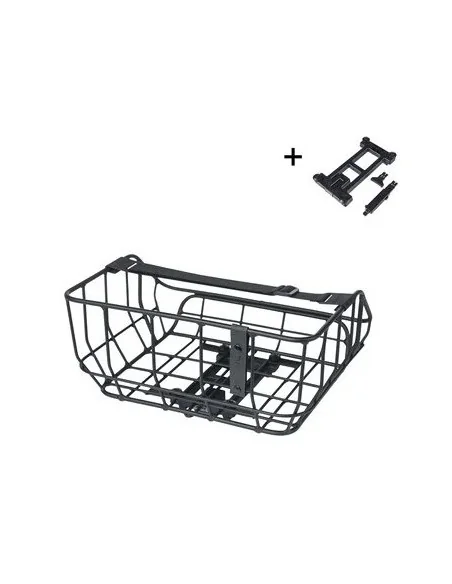 Achtermand Basil Portland MIK 25 liter - zwart