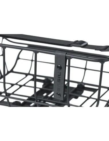 Achtermand Basil Portland MIK 25 liter - zwart