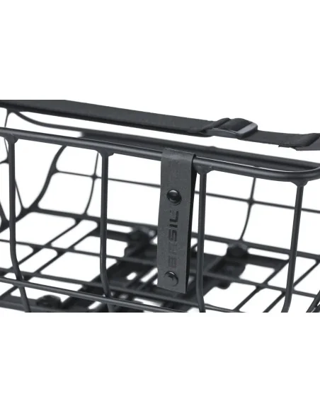 Achtermand Basil Portland MIK 25 liter - zwart