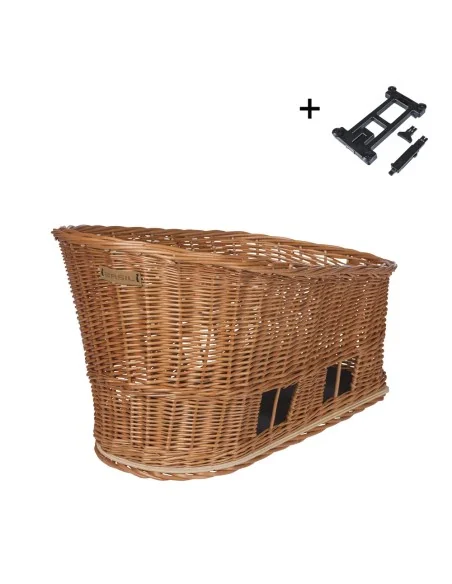 Hondenfetsmand Basil Pasje MIK 38 liter 41 x 27 x 27 cm - naturel