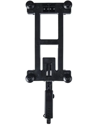 MIK adapterplaat Basil 2.0 afsluitbaar - zwart