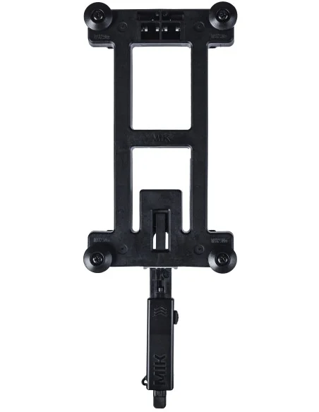 MIK adapterplaat Basil 2.0 afsluitbaar - zwart