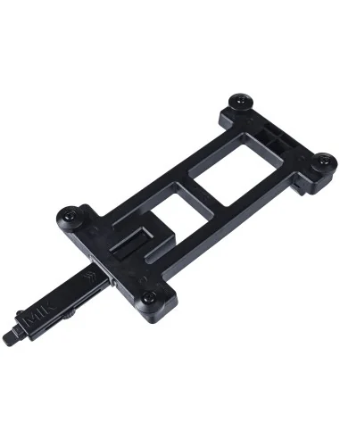 MIK adapterplaat Basil 2.0 afsluitbaar - zwart