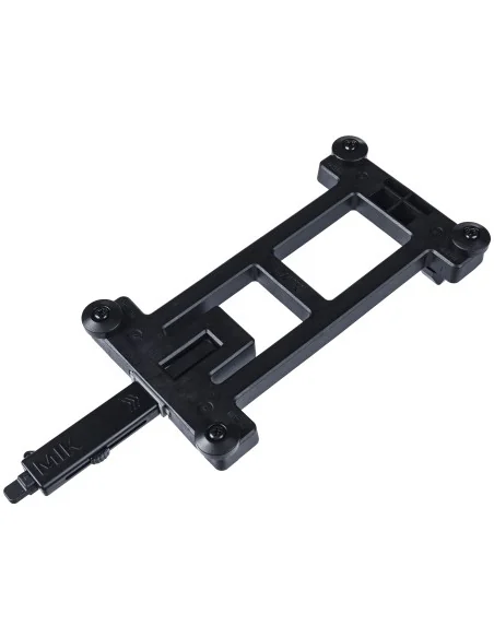 MIK adapterplaat Basil 2.0 afsluitbaar - zwart