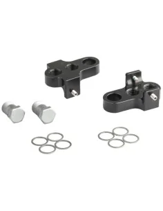 Crankverkorter Mirage T6 aluminium met RVS bouten - zwart