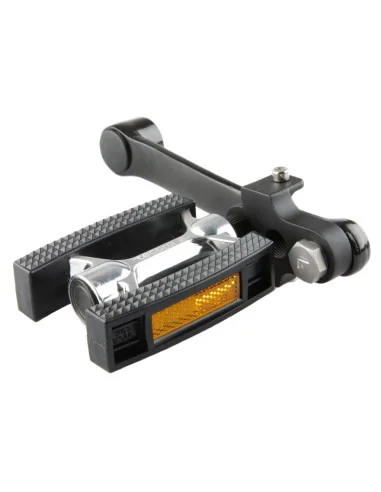 Crankverkorter Mirage T6 aluminium met RVS bouten - zwart