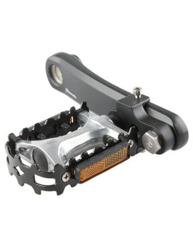 Crankverkorter Mirage T6 aluminium met RVS bouten - zwart