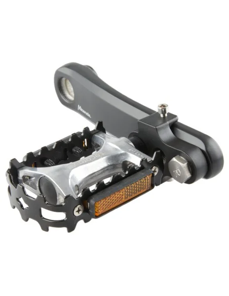 Crankverkorter Mirage T6 aluminium met RVS bouten - zwart