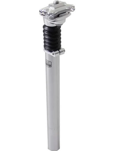 Zadelpen Post Moderne verend ø27,2 mm / 300 mm - zilver